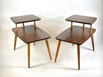 Pair Of Mid-Century Side Tables