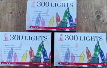 3 Sets Of 300 Colored Holiday Lights #2