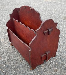 Antique Magazine Rack