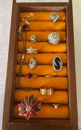 Lot Of Vintage Costume Rings