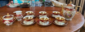 Seltmann Weiden Bavania Elizabeth 22K Leaf Fine China Set