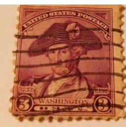 Vintage 3 Cent George Washington Stamp