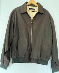 Mens Hathaway Bomber Style Light Zip Up Jacket