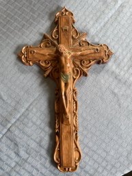 Painted Ceramic Cross