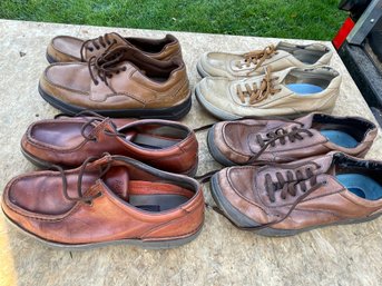 Four Pairs Mens ROCKPORT Leathershoes