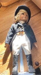 Porcelain English Riding Doll