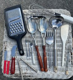 Lot Of Kitchen Utensils