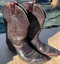 Mens Laredo Cowboy Boots Size 13D