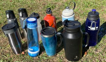 Thermos And Water Bottle Lot