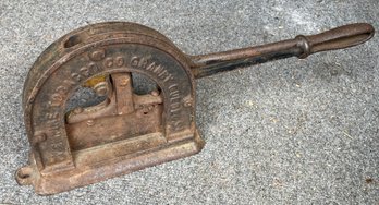 Early Empire Tobacco Cutter