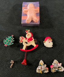 Lot Of Holiday Jewelry And Soap