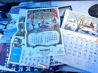 Vintage Calendar Lot