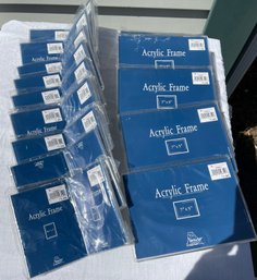 Lot Of Acrylic Photo Frames