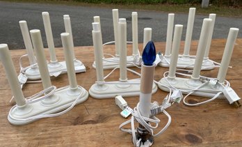 Electric Holiday Candle Lot