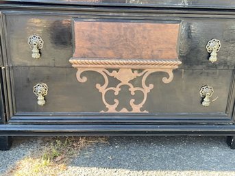 Very Old Large Two Toned Buffet/Coffee Table