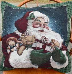 A Large Santa Pillow