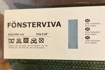 Pair Of Evergreen Fonsterviva Window Shades