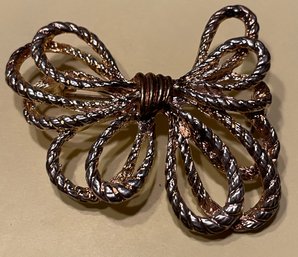 Vintage Bow Brooch