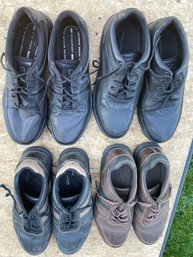 Four Pairs Mens Sneakers