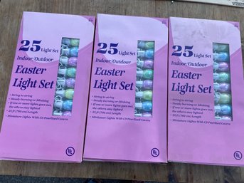 3 Sets Of Easter Egg Lights