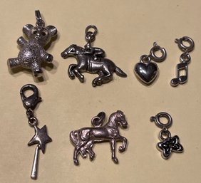 Lot Of Silver-toned Charms