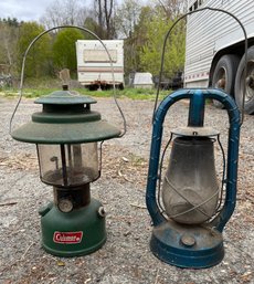 Pair Of Old Lanterns