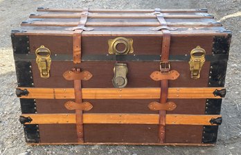 An Old Steamer Trunk