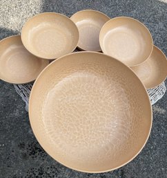 Serving Bowl With 10 Smaller Bowls