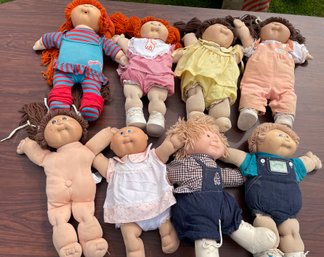 Vintage Lot Of Cabbage  Patch Dolls