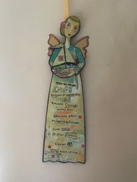 Kelly Rae Roberts  Angel Wall Hanging