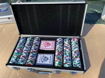 Poker Set With Case