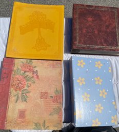 Lot Of 4 Vintage Photo Albums