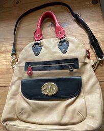 Large Emma Fox Leather Hand Bag Pocketbook