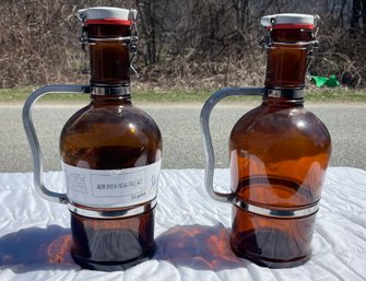 Pair Of Beer Growlers