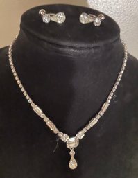 Early Vintage Necklace And Earrings