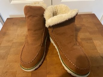 Pair Of Womens Slippers