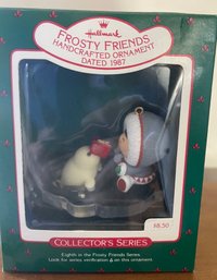 Vintage Hallmark Keepsake Ornament, Frosty Friends