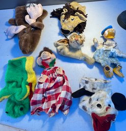 Early Hand Puppet Lot