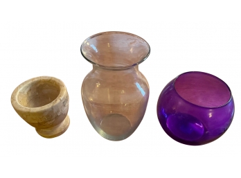 Vase And Planter Trio