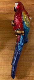 Large, Old World Christmas Macaw Ornament