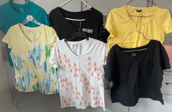 Lot Of 6 Womens T-Shirts