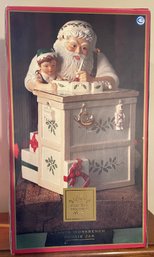 LENOX For The Holidays,  Santas Workbench Cookie Jar