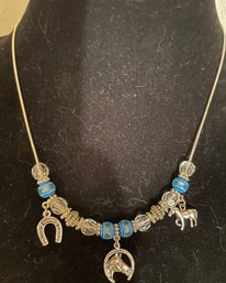 Pretty Cool Jewels Horse Necklace