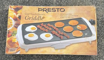 Presto Cool Touch Electric Griddle