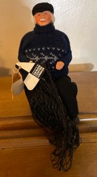 Highland Character Doll By Sheena Macleod,Fisherman