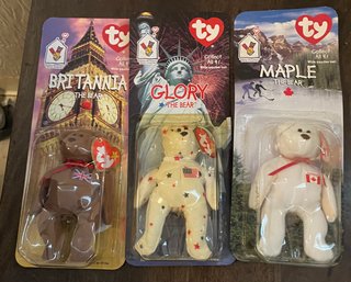 Trio Of Mc Donalds Beanie Babies