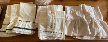 Lot Of Curtain Swags And Panels