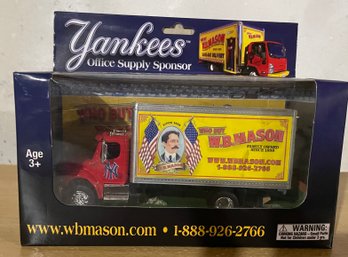 Yankees WB Mason Model Truck