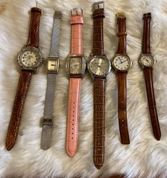 Lot Of Watches With Buckle Straps
