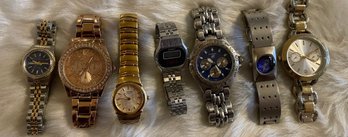 Lot Of Watches With Clasp Backs